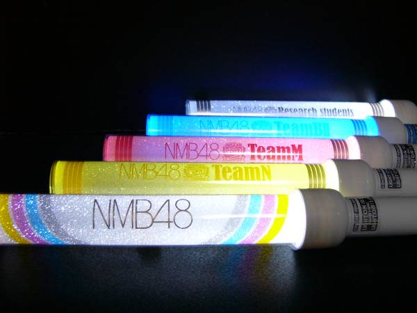 NMB48ペンライト2014 Ver.４周年４ｔｈ会場限定５本(５色)_画像1