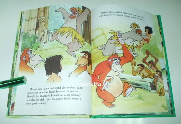 ☆【絵本】Walt Disney's☆The classic fairytale☆The Jungle Book☆ジャングル・ブック☆洋書☆ディズニー_画像3