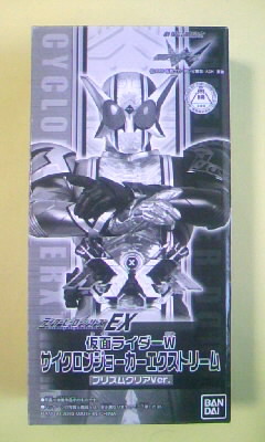 театр ограничение rider герой серии W EX Kamen Rider W Cyclone Joker Extreme p ритм прозрачный Ver. вскрыть не использовался 