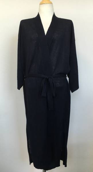 お値下げ中！新品タグ付き☆セオリーリュクス☆ロングカーディガン☆ネイビー