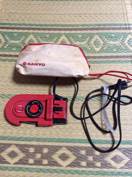 SANYO サンヨー ポータブルアイロン 70年代 初期 當(dāng)時(shí)物 激レア 家電 昭和 レトロ マニア コレクター 希少 レア 廃盤(pán) 人気 送料無(wú)料