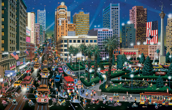 (56212)1000ピース ジグソーパズル 米国輸入●SUN● ユニオンスクエア Union Square