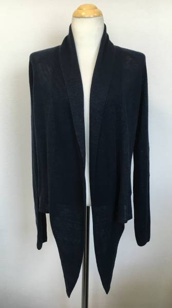 o price cut middle! tag equipped *Theory/ theory *2way cardigan * navy 