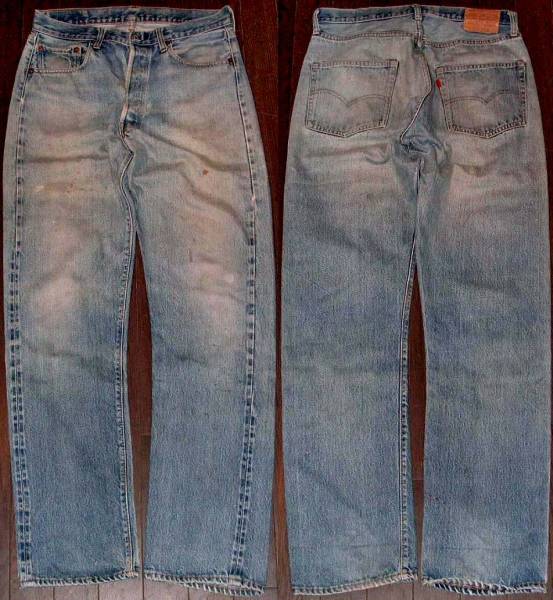 n479/LEVIS50166後期70'sヴィンテージ最初期！縦落ち！