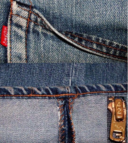 b718/LEVIS50566 предыдущий период Vintage хороший! золотой размер!