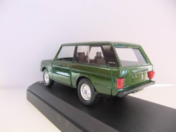 1|43 Land Rover Classic Range Rover 2 двери 1978 зеленый 1:43 миникар 