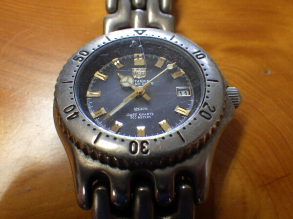 スイス ELGIN (エルジン) ソーラー チタン 腕時計 FK-1096-C_画像1