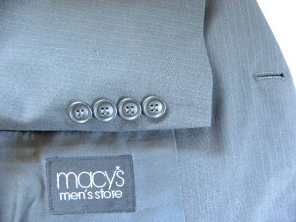 |o_o|有名高級百貨店Macys(8n)シングルスーツ160-165cm_画像2