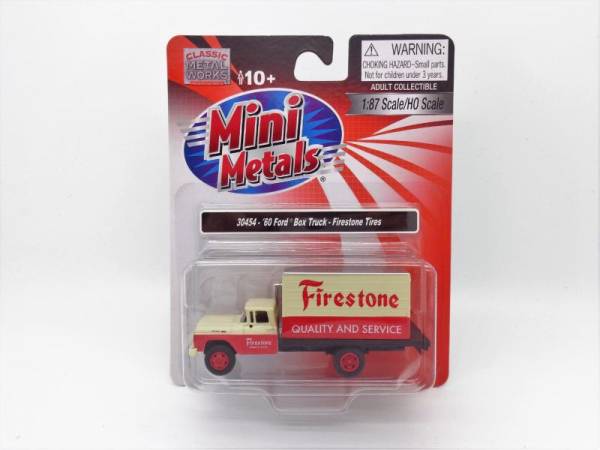 【即決・未開封新品】フォード ボックストラック / Ford Box Truck ファイアストン / Firestone クラシックメタルワークス / CLASSIC METAL_画像2