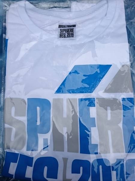  sphere fesSphere Fes.2016 T-shirt white new goods 