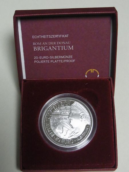 ★オーストリア　ブリガンティウム　20ユーロ銀貨 2012年発行★_画像3