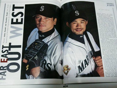 ■グリフィーJr.表紙★MLB★2001オールスターゲームプログラム■