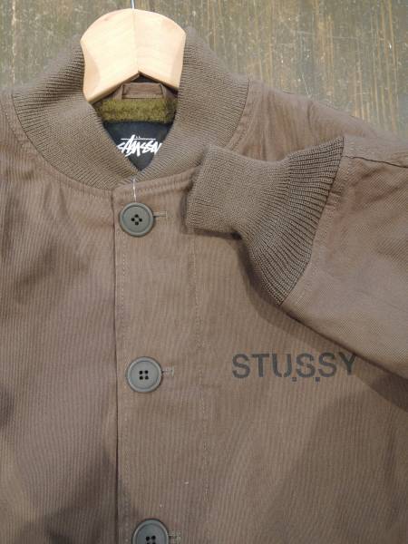 STUSSY ステューシー Crewmans Jacket 最新人気ムック掲載　送料込み 値下げしました！