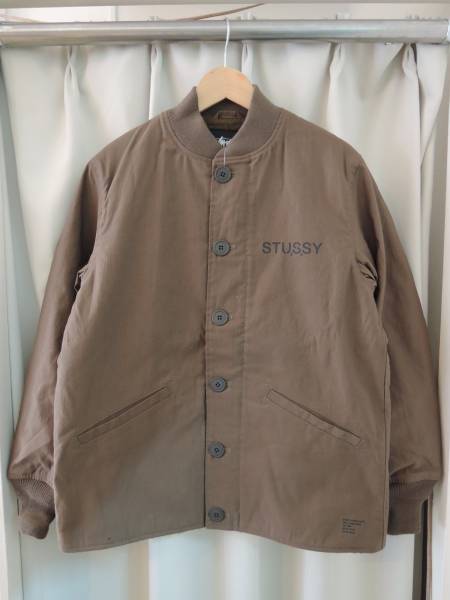 STUSSY ステューシー Crewmans Jacket 最新人気ムック掲載　送料込み 値下げしました！