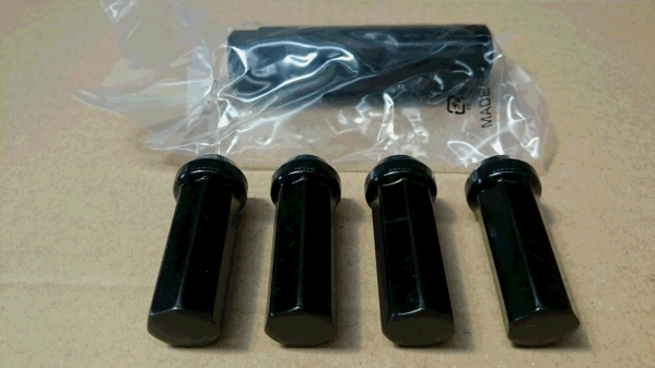 ◆特殊7角形状クロモリ50㍉ロックナット1.25・専用ソケットset◆_画像1