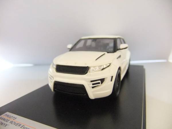 1／43 ランドローバー レンジローバー イヴォーク by ONYX 白