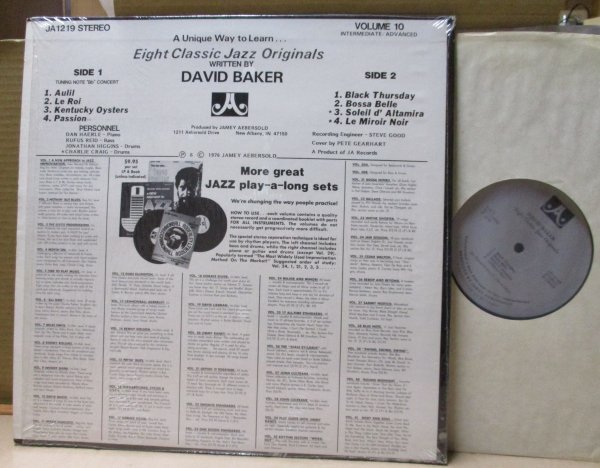 DAVID BAKER/EIGHT CLASSIC JAZZ ORIGINALS/ブレイク