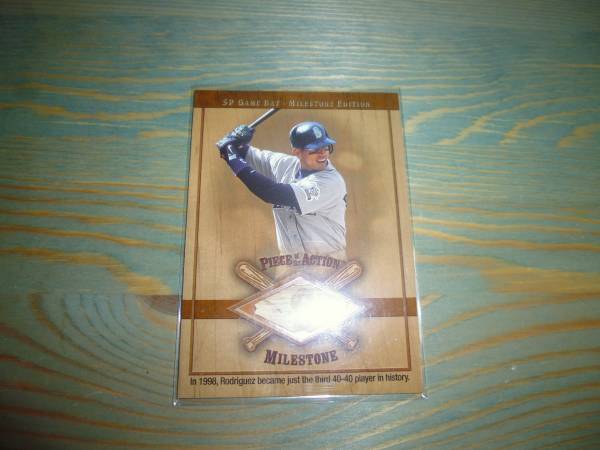 2001 UD SP bat карта ALEX RODRLGUEZ