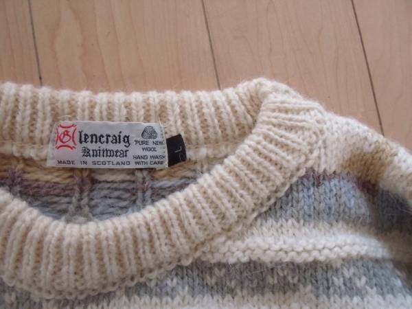 MADE IN SCOTLAND Lencraig SWEATER свитер Scotland 