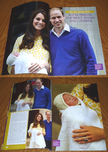 Royal Life 2015 シャーロット王女 英国王室 キャサリン妃 ウィリアム王子 英国王室 イギリス_画像2