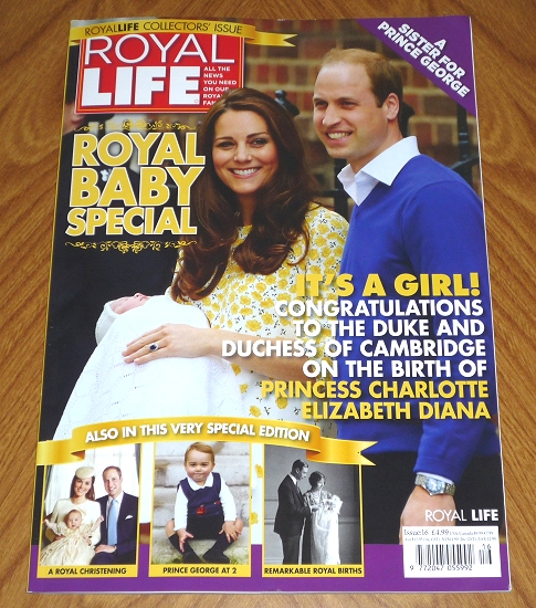 Royal Life 2015 シャーロット王女 英国王室 キャサリン妃 ウィリアム王子 英国王室 イギリス_画像1
