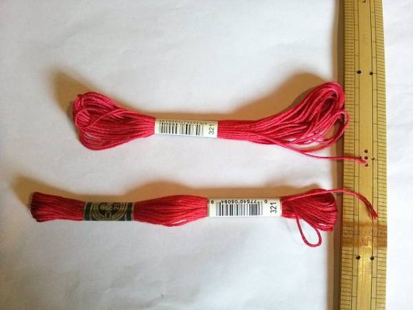 選べる！　綿25番刺繍糸 DMCと同じ色番号 15列目 20本で1100円_画像2