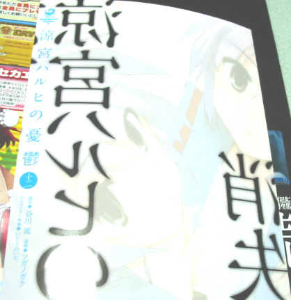 涼宮ハルヒの憂郁☆長門消失 かけ替えカバー