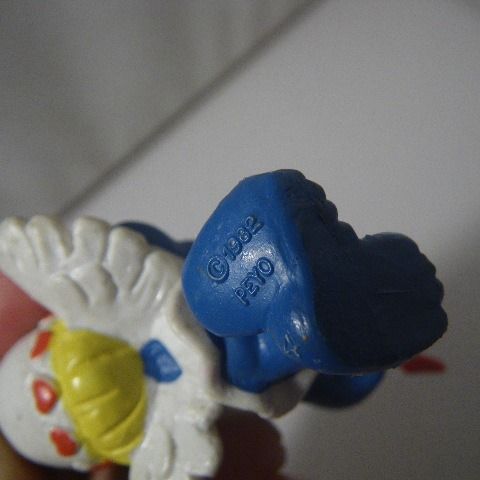 ビンテージ スマーフ PVC フィギュア SMURF c115