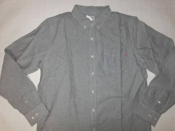 USA購(gòu)入 オベイ【OBEY】シンプルデザイン ダンガリーシャツUS L