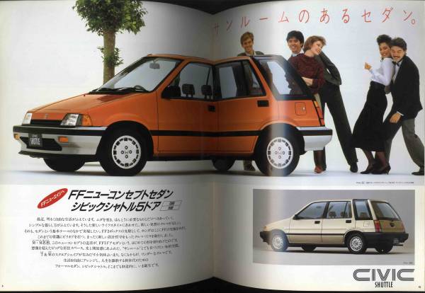 [b0980]84.7 Honda Civic каталог 
