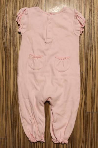 *baby GAP 60cm 半袖ロンパース ピンク アヒル つなぎ 可愛い_画像3