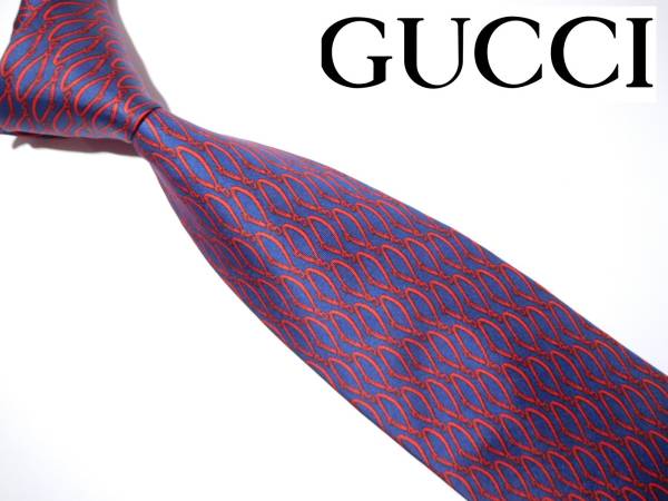 (1)/GUCCI ・グッチ 　ネクタイ/15 超美品_画像1