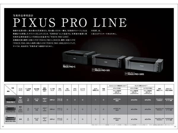 【カタログのみ】Canon PIXUS PRO-1 PRO-10S PRO-100S 検 EOS EF A3_画像2