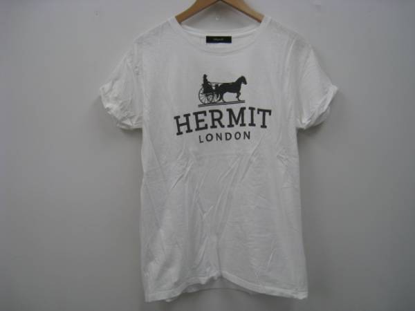 Dispark ディスパーク HERMIT 半袖Tシャツ ホワイト_画像1