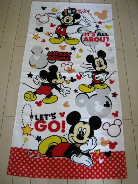 1.[ new goods ] Mickey * Kids bath towel 