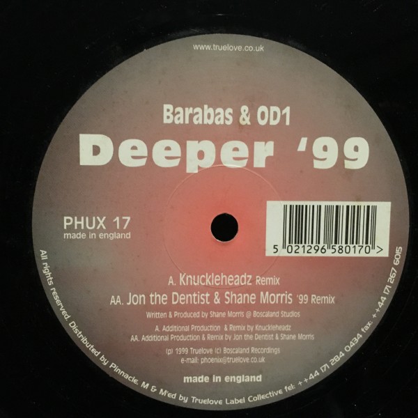 Barabas & OD1 / Deeper '99_画像1