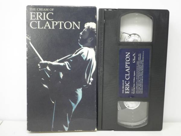 VHS/ERIC CLAPTON エリック・クラプトン/ THE CREAM OF ERIC CLAPTON, 1964-1986 (d048)_画像1