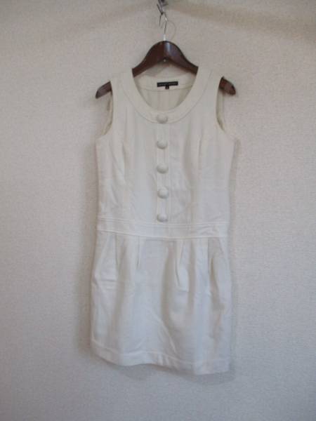 JAYROWhite white no sleeve knitted dress (USED)120915