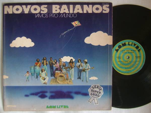 NOVOS BAIANOS VAMOS PRO MUNDO / 1974 インサート付き