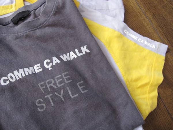 COMME CA WALK Tシャツ２枚セット　M＆L_画像1