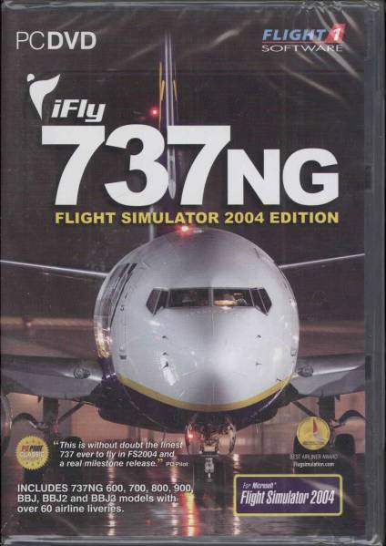 新品 iFly 737NG Flight Simulator 2004 アドオンソフト_画像1