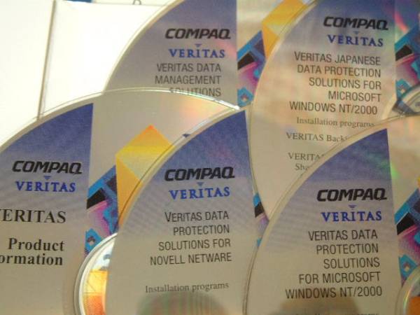 送料最安 230円：CD-ROM　COMPAQ　VERITAS Backup Exec Solutions　30日間試用版_画像3