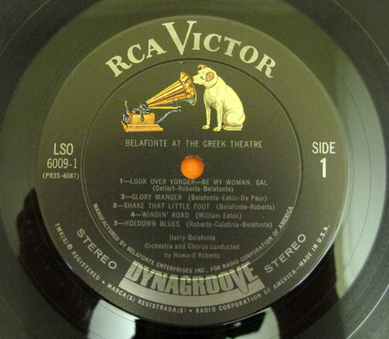 2枚組 ◆BELAFONTE ◆ RCA VICTOR 米深溝_画像3