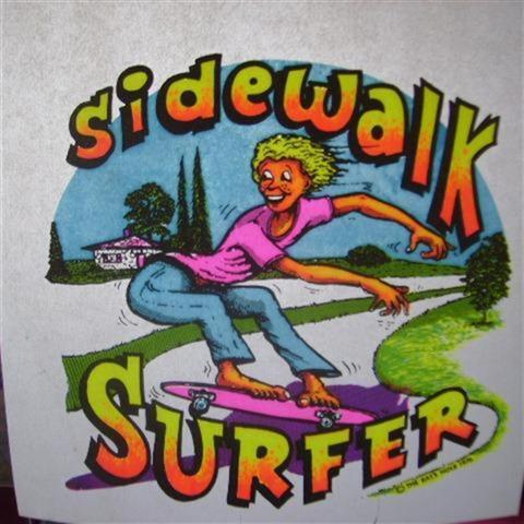 ビンテージ Rat’s Hole アイロンプリント 転寫 Sidewalk Surfer