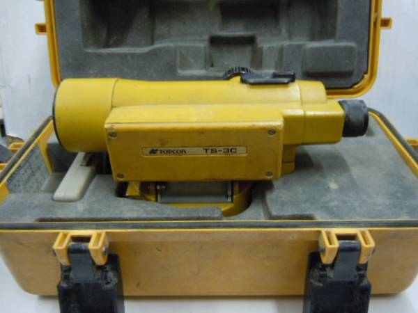 130301測量☆TOPCON☆トプコンチルチングレベルTS-3C 130301測量☆TOPCON☆トプコンチルチングレベルTS-3C