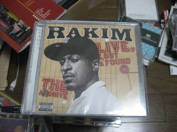 新品CD Rakim - The Archive: Live, Lost and Found muro kiyo koco dev large Nick Wiz SHOWBIZ A.G. Lord Finesse Diamond D D.I.T.C. _画像1