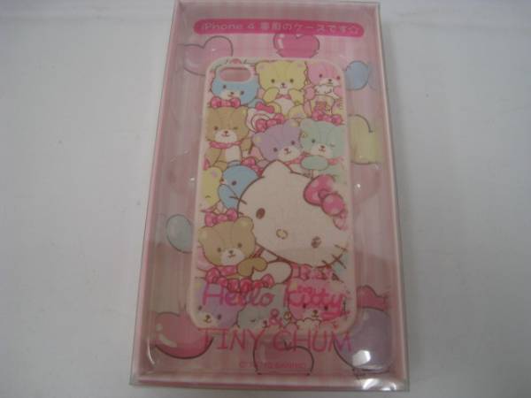 HELLO KITTY ハローキティ iphone4専用ケース TINYCHUM ピンク