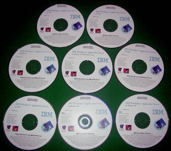 【397】 IBM WebSphere Application Server 3.5 Standard Multi(Windows Solaris AIX HP-UX) ウェブスフィア Webアプリケーション サーバー