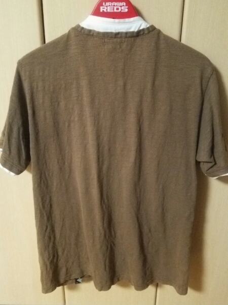 TAKEO KIKUCHI Layered T-shirt 3 Brown L Takeo Kikuchi men's 