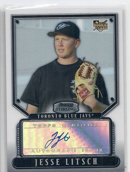 2007 Bowman Sterling Jesse Litsch Auto RC_画像1